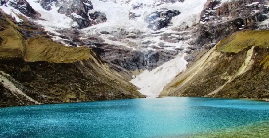 Humantay Lake sunrise Andes turquoise view Peru