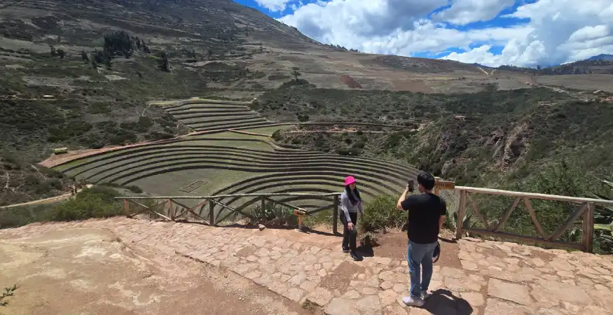 Moray Inca agricultural laboratory terraces