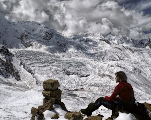 The Ausangate Mountain and the Rainbow Mountain