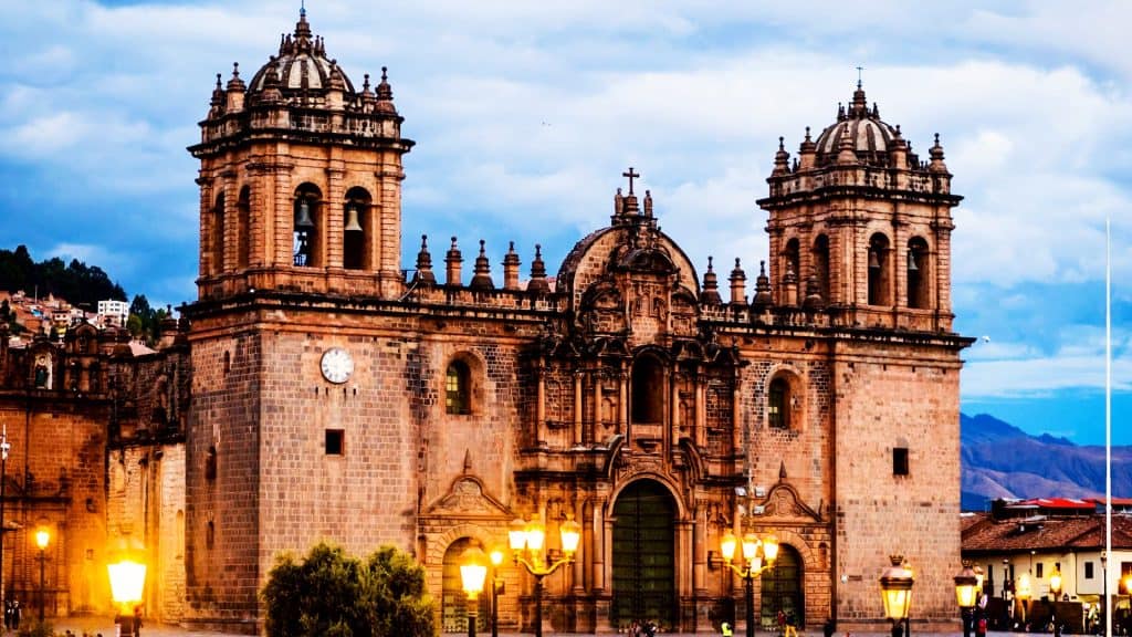 Cusco Cathedral overlooking Plaza de Armas