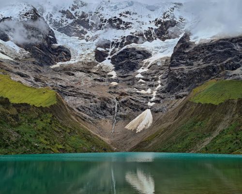 Humantay lake:The Mirror of the Andes Humantay lake:The Mirror of the Andes