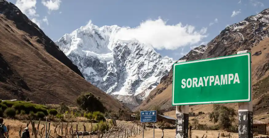 Soraypampa base camp Humantay Lake high altitude Andes