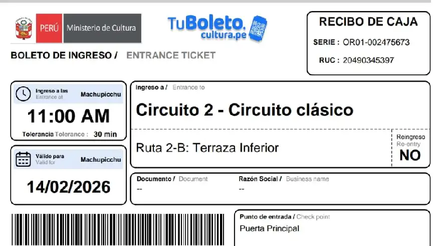 the best circuit to machupicchu - circuit 2